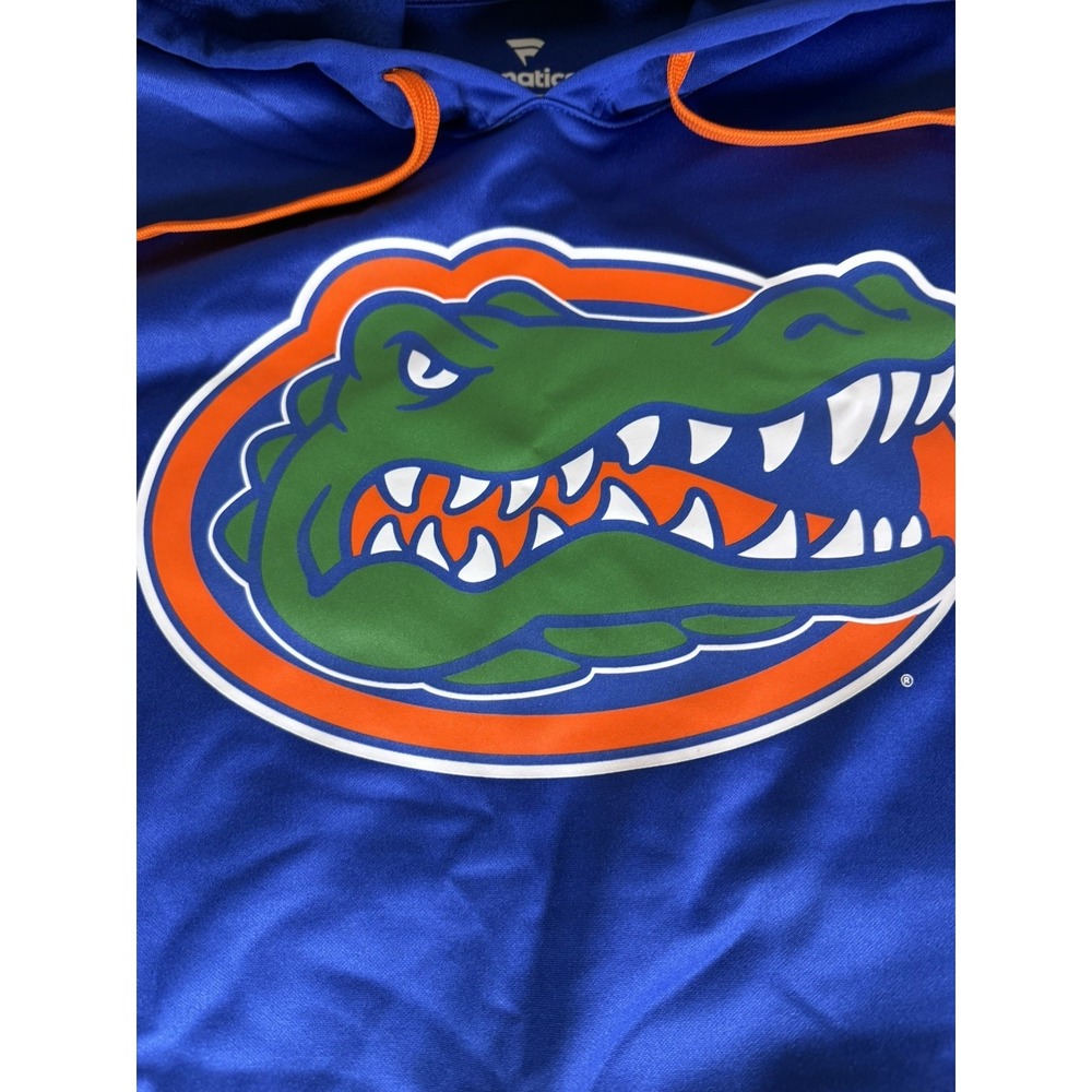 Florida Gators Sweatshirt Adult XXL Blue Pullover Fanatics Hoodie NCAA Mens - Picture 6 of 11